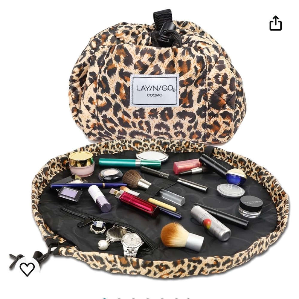 “Lay N Go” Cosmetic Bag